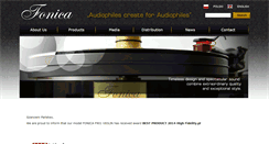 Desktop Screenshot of fonicamusic.com